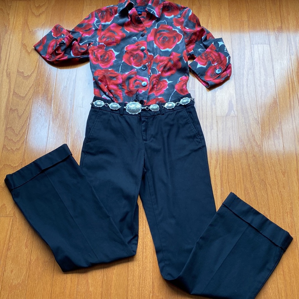 Banana Republic cotton stretch pants